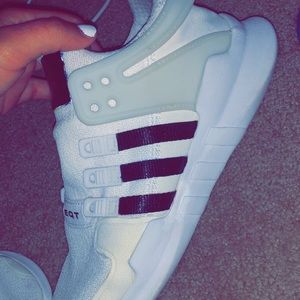 womens B&W adidas EQT’s